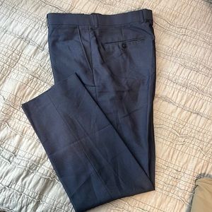 J. Ferrar Slim Navy Dress Slacks